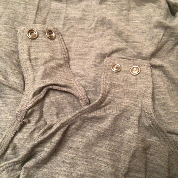 Little Black Body Suit with Raffles - Picture 7 of 9